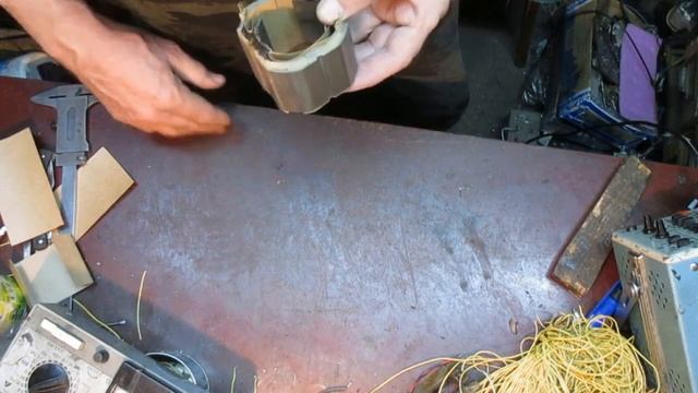 Перемотка статорной обмотки на циркулярку. смотреть онлайн