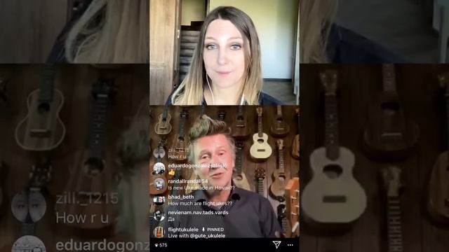 Live Q&A with Andreas David from Gute Ukulele - unveiling Flight WUS-4 and WUS-3! смотреть онлайн