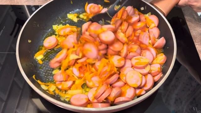 Солянка с сосисками!