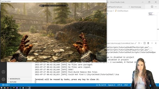 Skyrim Scripting Basics (Papyrus language) [Episode 8]