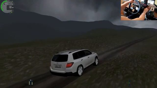 Toyota Highlander -  тест драйв, обзор, off road внедорожника кроссовера в City Car Driving