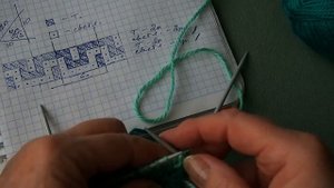 Носки ленивым жаккардом. Мастер-класс.