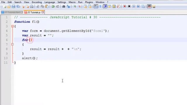 Beginner JavaScript - 30 Access Form Elements 1 - LearnWithSaad