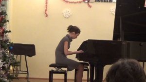 Бах. Жига из Французской сюиты соль мажор.