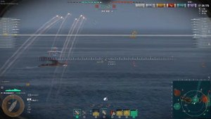 ЭСМИНЕЦ COSSACK BLACK! ЧЁРНЫЙ ПЕРЕХВАТЧИК! МИР КОРАБЛЕЙ/WORLD OF WARSHIPS