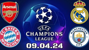 Арсенал - Бавария / Реал Мадрид - Манчестер Сити / Прогнозы на Лигу Чемпионов 9 Апреля