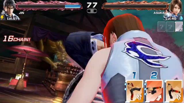 TEKKEN MOBILE-Jin Kazama Rage Art смотреть онлайн