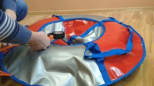 Инструкция по накачиванию тюбинга