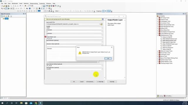How to make Raster (TIF) from NetCDF file in ArcMap || Working with NC file format in GIS смотреть онлайн