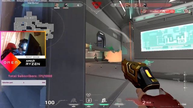 BroCK (VALORANT)Live Stream India#82, Road to Radiant. смотреть онлайн