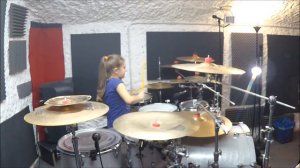Madonna - Like a Prayer - cover drum - Cecilia Ciccotti 9 anni .