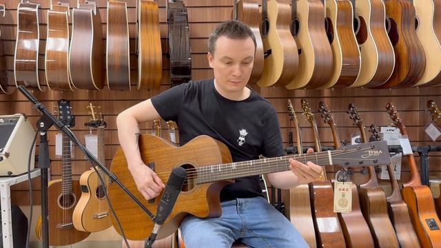 Tyma HG-350M - обзор гитары смотреть онлайн