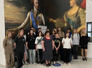 Ученики Васильевской школы №1 посетили Мелитопольский мультимедийный парк "Россия-моя история,,