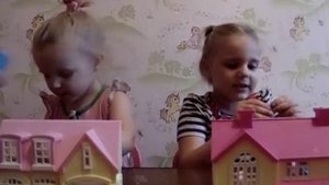 обзор смешной дом Игровой набор/funny house play set.