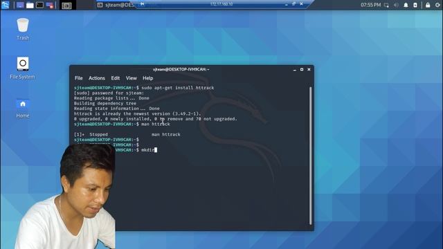 Httrack Herramienta para CLONACION de un sitio web Del curso de Pentesting #5 смотреть онлайн