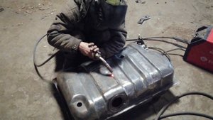 Сварка бака
