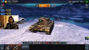 WoT Blitz - Аукционный танк М60. Правильный Паттон- World of Tanks Blitz (WoTB)