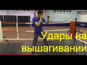 Бокс: удары на вышагивании (English subs)