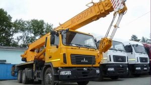 Автокран Машека КС-55727-А-12 Маз-6312 25т 28м / truck crane