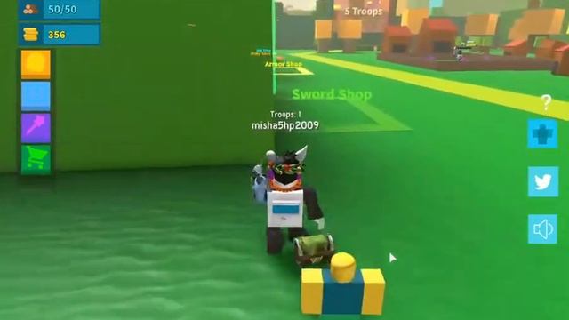 Создал свою армию бойцов В Симулятор Роблокс смотреть онлайн