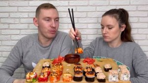 МУКБАНГ РОЛЛЫ СУШИ ЗАПЕЧЕННЫЕ КАЛИФОРНИЯ ОСТРЫЕ MUKBANG SUSHI ROLLS ответы на вопросы рецепт