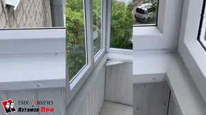 Пенный шов до и после закрытия на остекленном балконе | Балконы и лоджии в Уфе