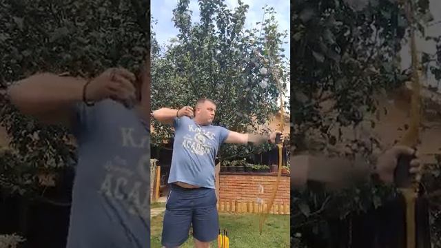 WOODEN BOW TESTING...Acacia смотреть онлайн