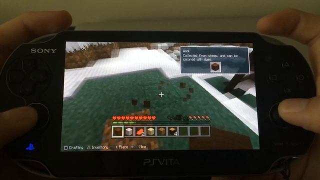 Minecraft PS VITA EDITION GAMEPLAY смотреть онлайн
