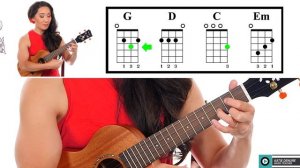 How to Play G, Em, C, and D Beginner Ukulele Chords and Chord Switching Tricks