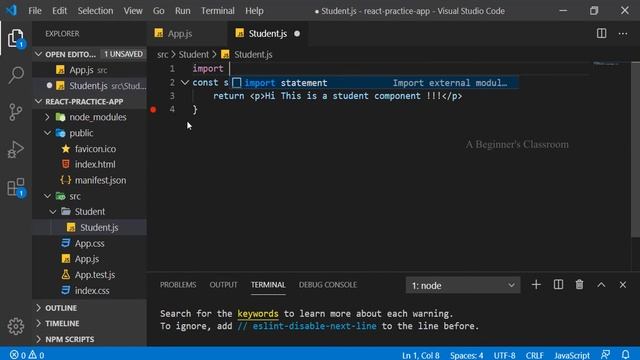 Learn React: 6 - Components and it's Types in React
