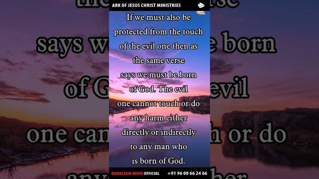 TODAY'S  PROMISE WORD ENGLISH | 13 /01/2024 | ARK OF JESUS CHRIST MINISTRIES TRICHY