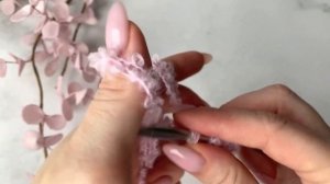 Ушанка Букле / Шапка Букле / Что связать из букле / Шапка ушанка спицами / Вязание спицами