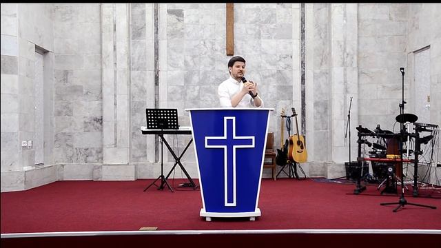 "Разрушить дела дьявола" Воскресное Служение. ц."Грейс", г.Караганда. Дериглазов Никита (18.04.2021 смотреть онлайн