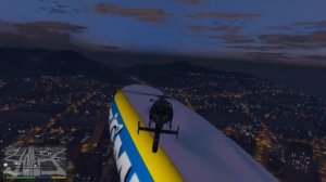 GTA 5 ПОСАДКА ВЕРТОЛЕТА НА ДИРИЖАБЛЬ И УГОН ДИРИЖАБЛЯ