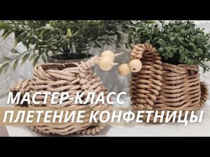 Новый мастер-класс школы плетения из бумажной лозы LOZAMASTER