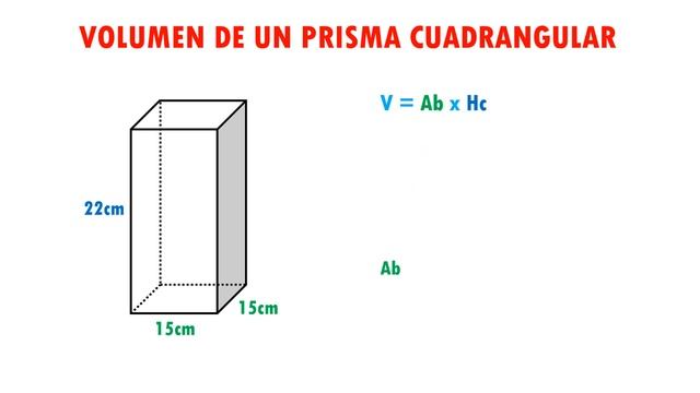 VOLUMEN DE PRISMA CUADRANGULAR Super facil - Para principiantes смотреть онлайн