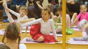 Танцы. Дети 6-7 лет. Открытое занятие. Dancing. Gymnastics. Children Open class.