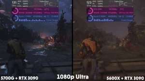 Ryzen 7 5700G VS 5600X + 3090 Benchmark