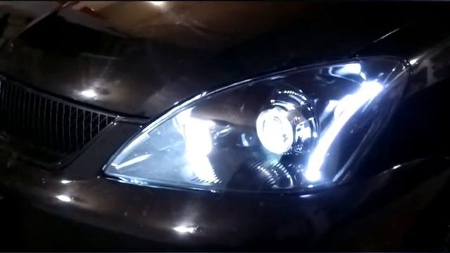 Mitsubishi Lancer 9 Тюнинг и Ремонт фар. Ксенон. Установка линз. Замена линз. Тюнинг света.