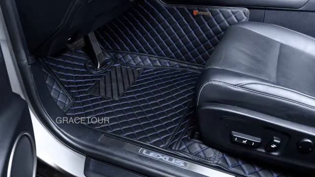 Автоковрики из экокожи 3D