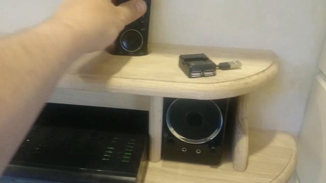 Полка под ресивер с колонками. смотреть онлайн