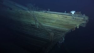 Подводное видео с затонувшего корабля «Эндьюранс» сэра Эрнеста Шеклтона.