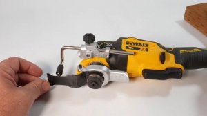 DeWalt Multi Tool Upgrade - Depth Guide/Gauge quick and easy DCS353, DCS354, DCS355, DCS356, DWE315