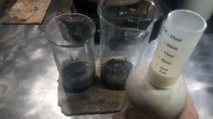 Золото из микса чипов. Смывка припоя.