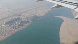 Takeoff from Abu Dhabi Airport