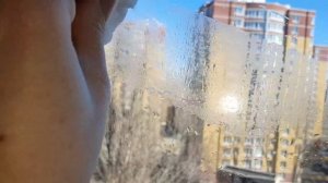 КАК УБРАТЬ СЛЕДЫ СКОТЧА НА СТЕКЛЕ❓️ нашла РАБОЧИЙ СПОСОБ