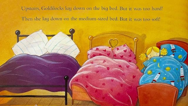 Goldilocks and the Three Bears – ? Read aloud of the classic kids tale with music in full screen HD смотреть онлайн