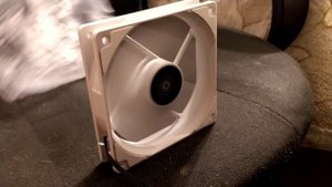 Вентилятор DEXP DX120W - тест воздушного потока