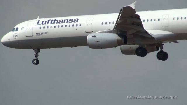 Lufthansa A321 | Landing | Frankfurt am Main International Airport [FRA/EDDF] смотреть онлайн