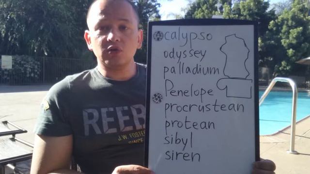Греческие #словаSAT #словаTOEFL: Calypso, odyssey, palladium | #ПОСТУПИТЬвСША